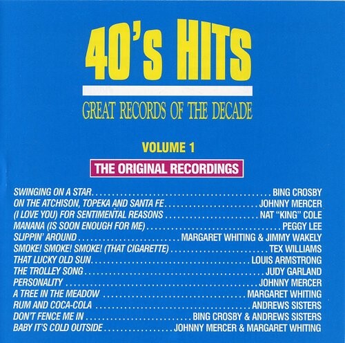 CD диск 40's Pop Hits 1 / Various: 40's Pop Hits 1 / Various
CD диск 40's Pop Hits 1 / Various: 40's Pop Hits 1 / Various