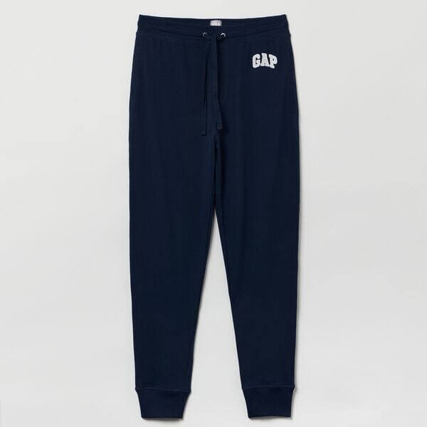 Джоггеры из французского трикотажа с вышитым логотипом Gap, синий
Джоггеры из французского трикотажа с вышитым логотипом Gap, синий