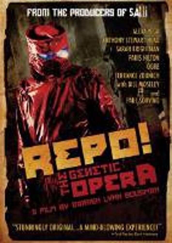 Диск DVD Repo The Genetic Opera
Диск DVD Repo The Genetic Opera