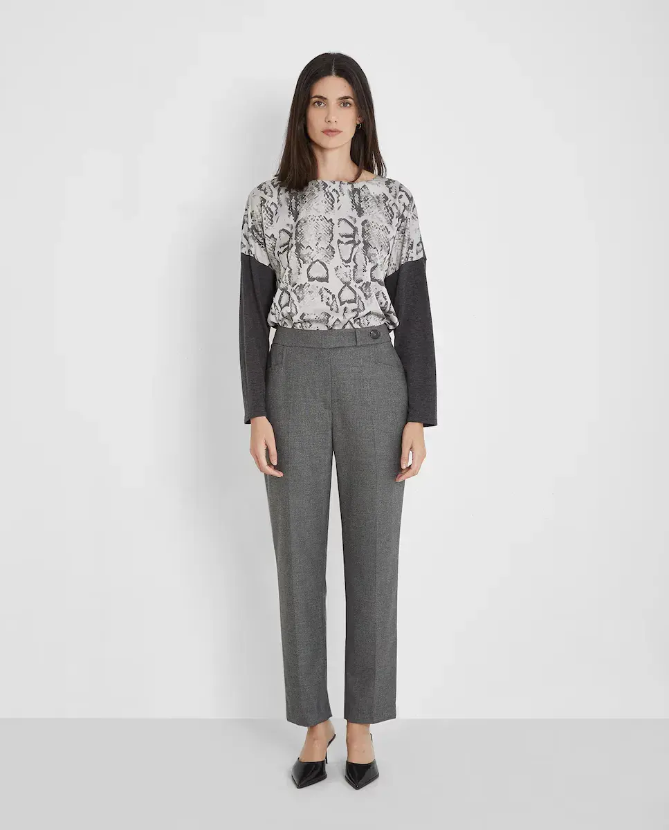 Женская футболка с длинным рукавом и принтом Trucco, серый
Женская футболка с длинным рукавом и принтом Trucco, серый