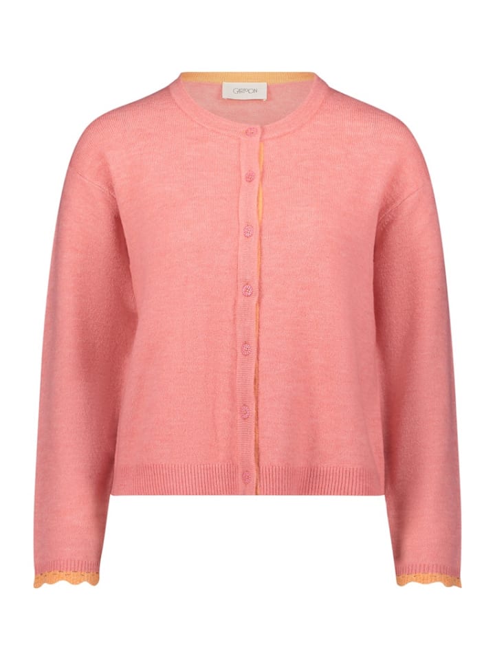 CARTOON Розовый вязаный кардиган
CARTOON Розовый вязаный кардиган