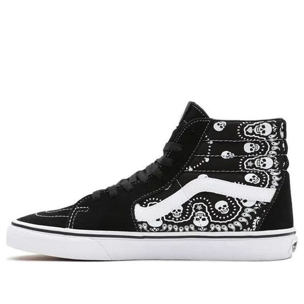 Кроссовки sk8-hi 'bandana - black' Vans, черный
Кроссовки sk8-hi 'bandana - black' Vans, черный