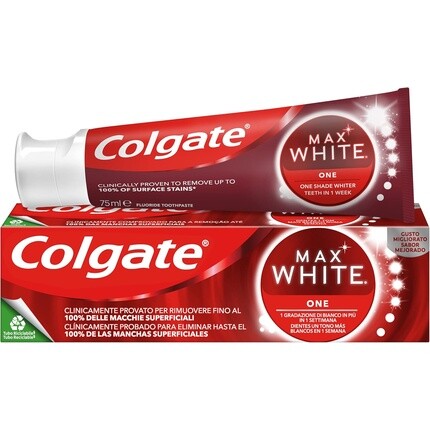 Зубная паста Max One White 75 мл Colgate
Зубная паста Max One White 75 мл Colgate