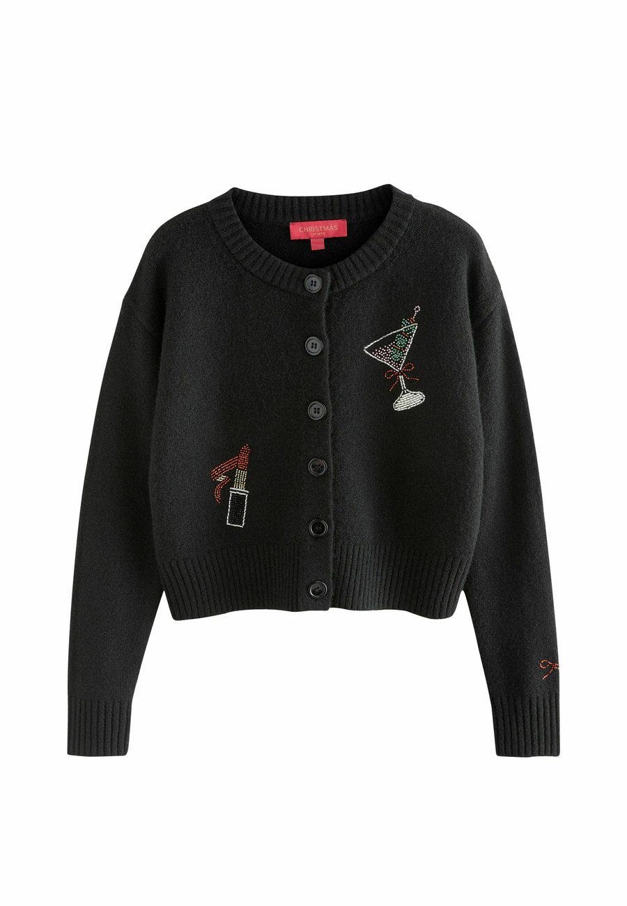 Джемпер Next Jumper, Black Embroidered Martini Lipstick/Mottled Black
Джемпер Next Jumper, Black Embroidered Martini Lipstick/Mottled Black