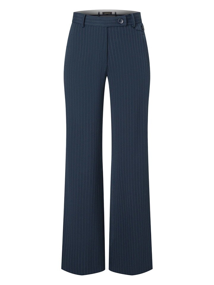 Тканевые брюки More & More Marlenehose, темно-синий
Тканевые брюки More & More Marlenehose, темно-синий