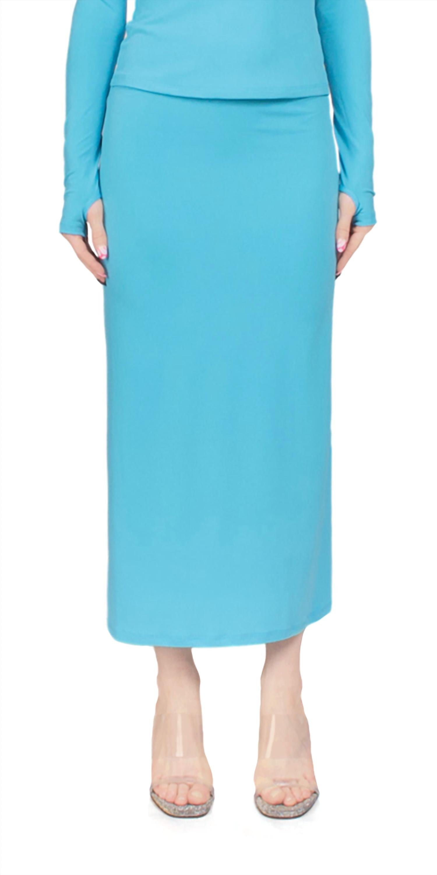 Юбка Axew бирюзового цвета SANDY LIANG
Юбка Axew бирюзового цвета SANDY LIANG