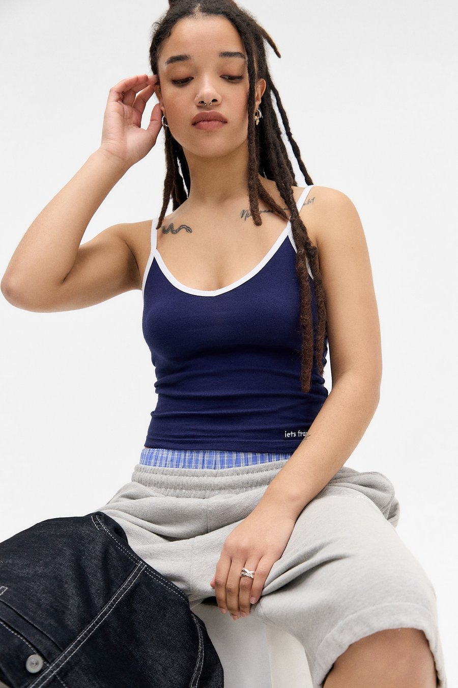 Топ iets frans... LEO CAMI, Navy/Dark Blue
Топ iets frans... LEO CAMI, Navy/Dark Blue