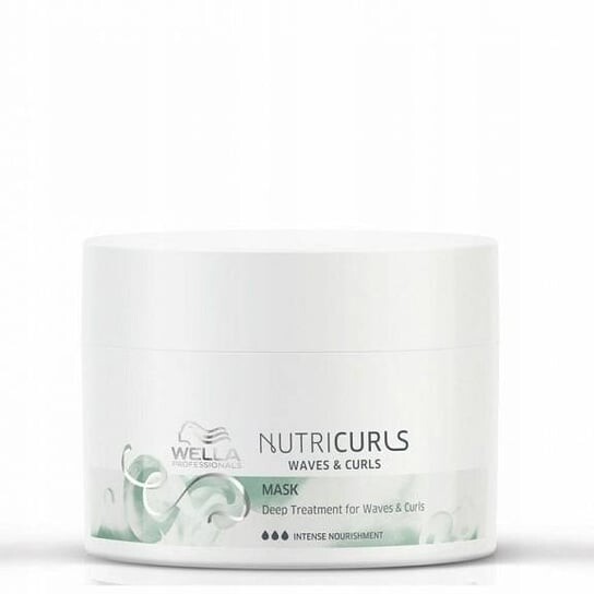 Маска для вьющихся и волнистых волос, 150 мл Wella Nutricurls
Маска для вьющихся и волнистых волос, 150 мл Wella Nutricurls