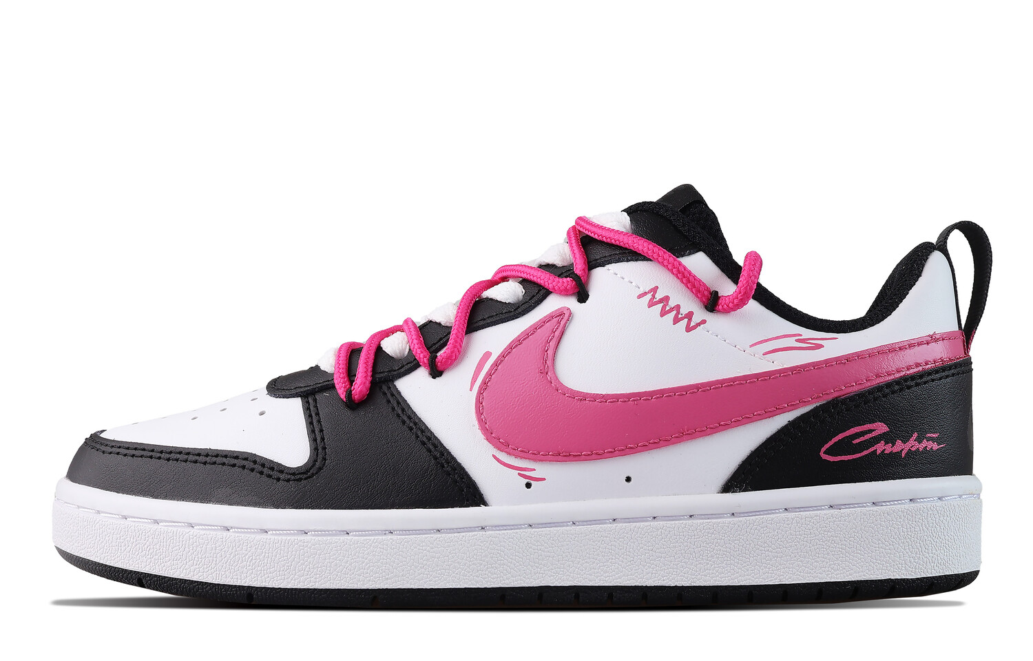 Кроссовки Nike Court Borough Skateboarding Shoes Women's Low-top Pink, черный
Кроссовки Nike Court Borough Skateboarding Shoes Women's Low-top Pink, черный