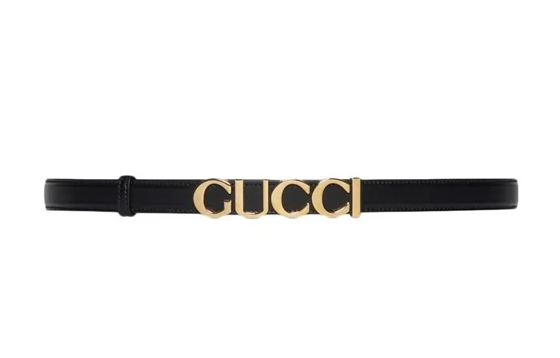 Ремень женский Gucci с логотипом, черный
Ремень женский Gucci с логотипом, черный
