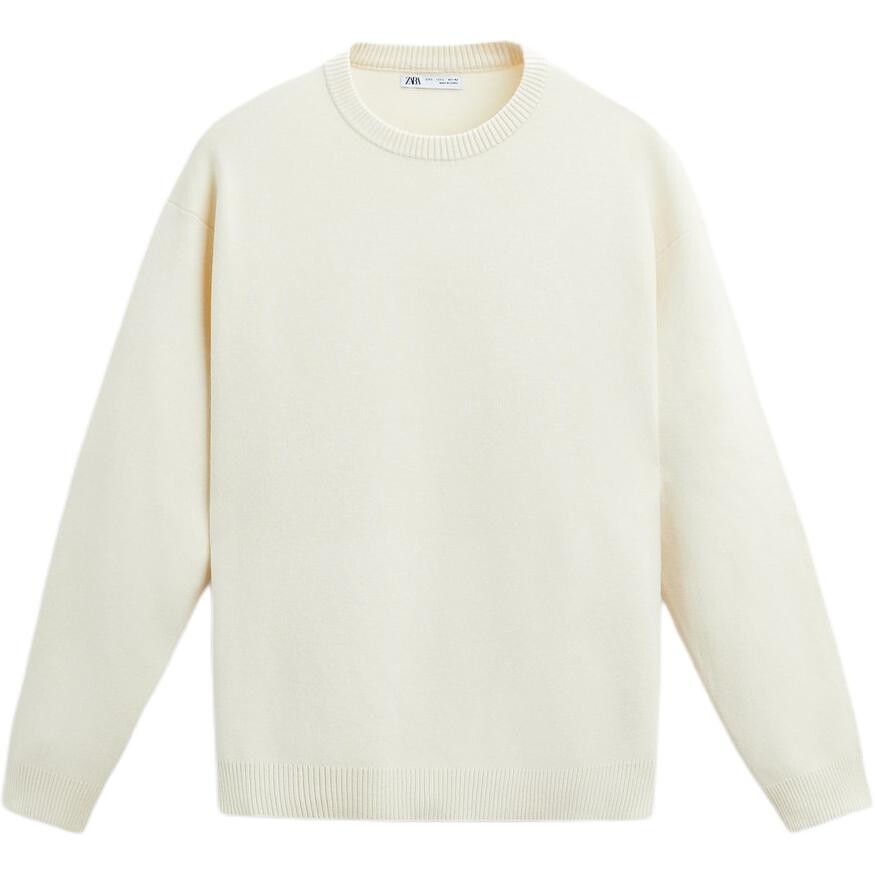Трикотаж мужской матовый белый Zara, белый
Трикотаж мужской матовый белый Zara, белый