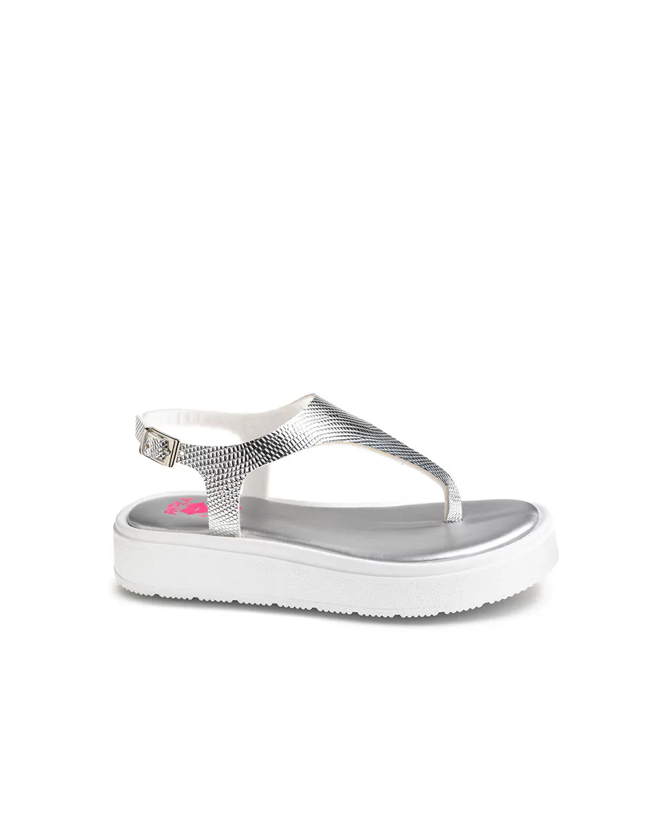 Босоножки для девочек с пряжкой Pablosky, серебряный
Босоножки для девочек с пряжкой Pablosky, серебряный