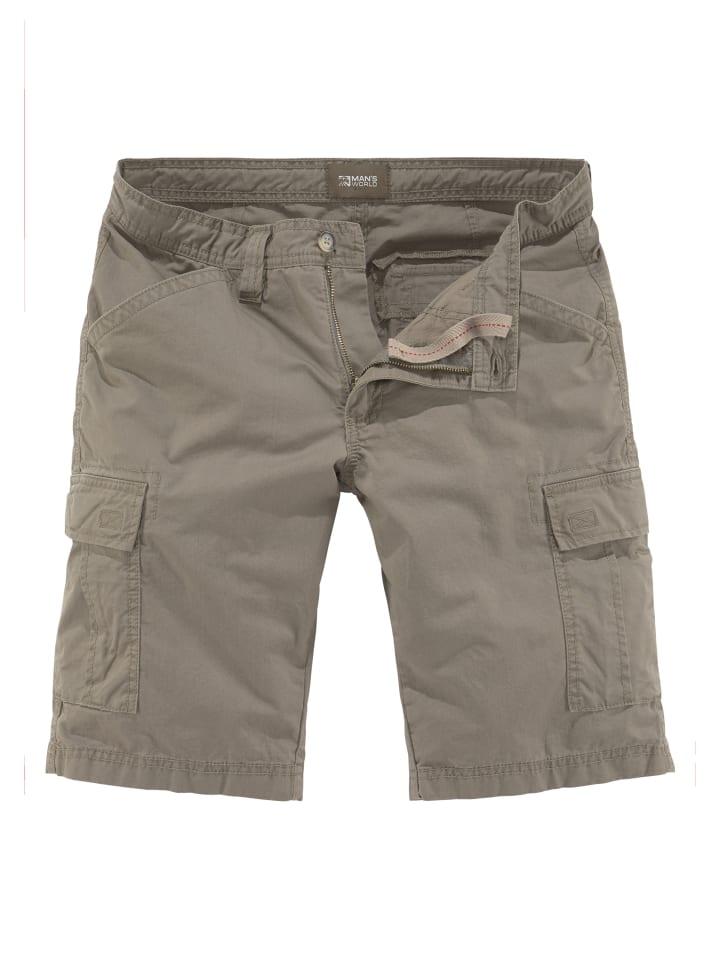 Тканевые шорты Man's World, оливково-зеленый
Тканевые шорты Man's World, оливково-зеленый