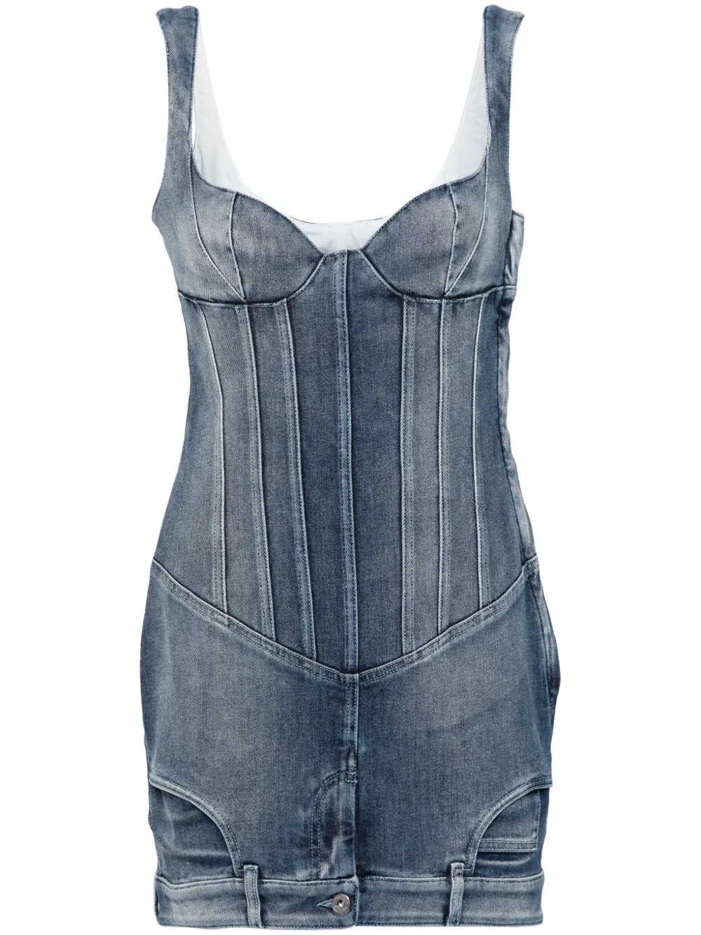 Джинсовое платье Upside Down OFF-WHITE, синий
Джинсовое платье Upside Down OFF-WHITE, синий