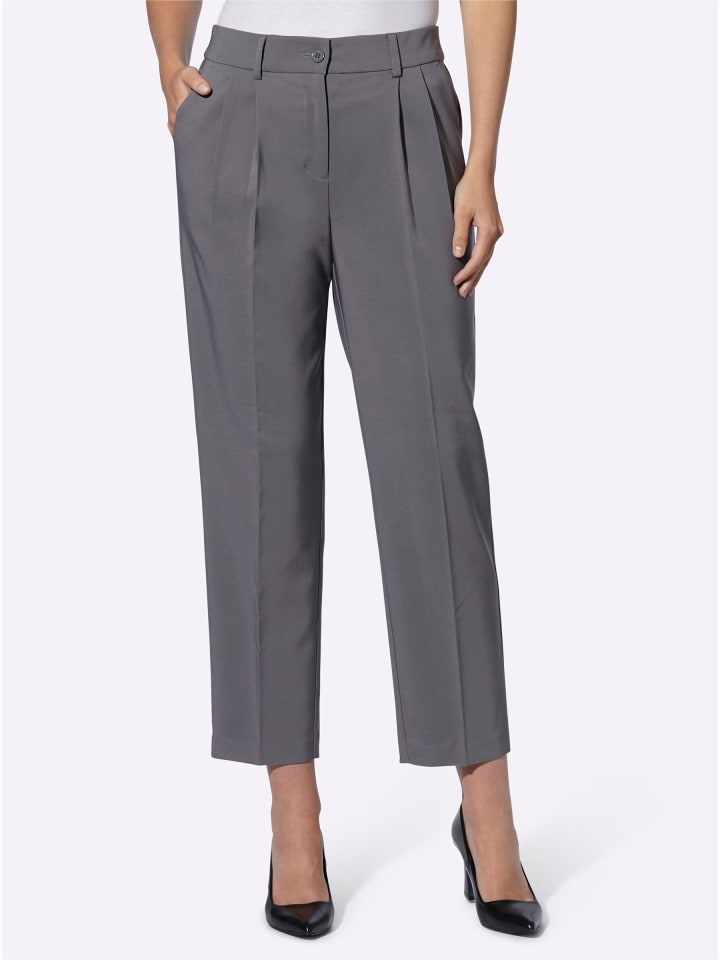 Тканевые брюки Heine, антрацит
Тканевые брюки Heine, антрацит