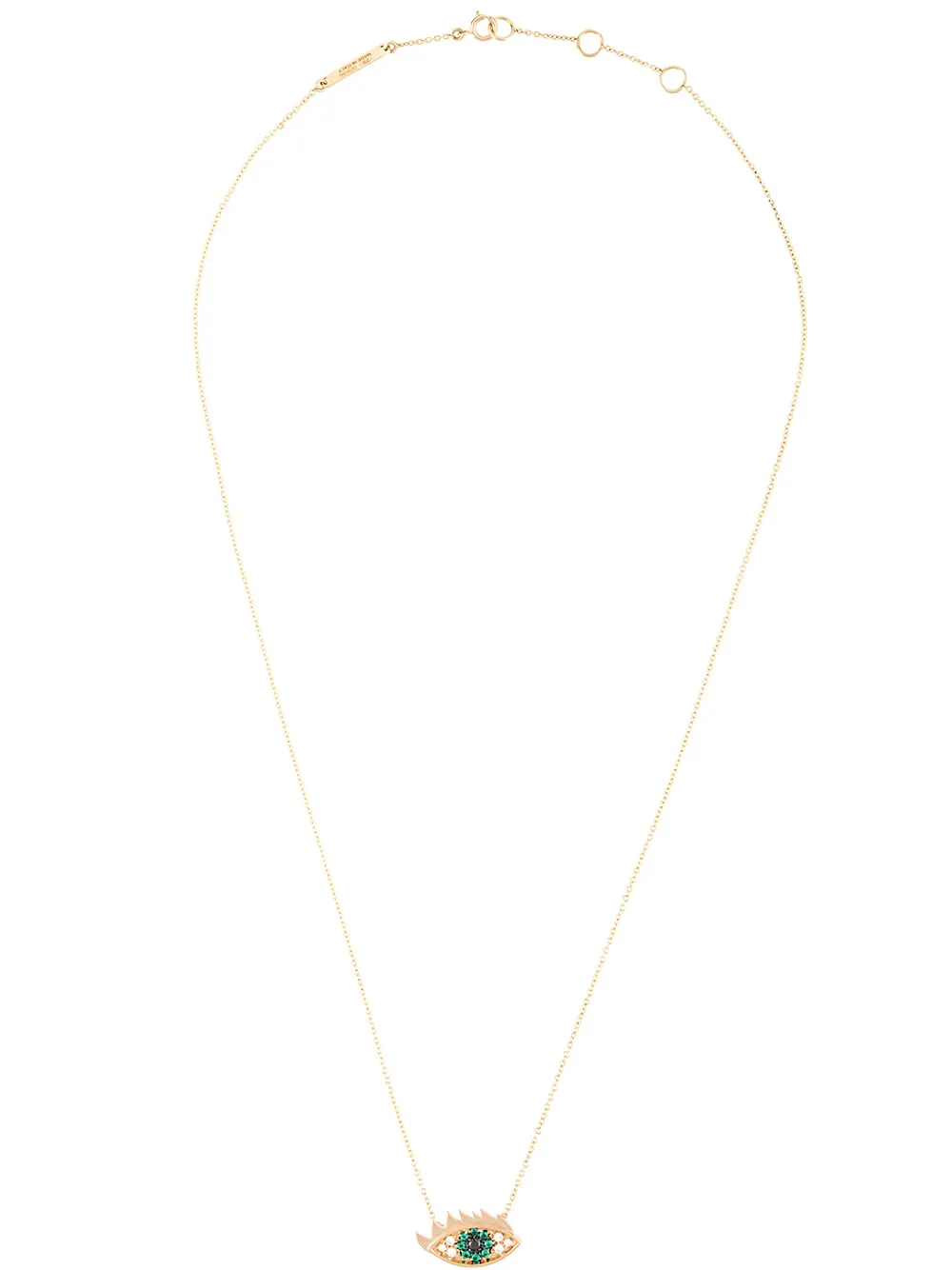 Колье 'eyes on me' с бриллиантами и изумрудами Delfina Delettrez, серебряный
Колье 'eyes on me' с бриллиантами и изумрудами Delfina Delettrez, серебряный