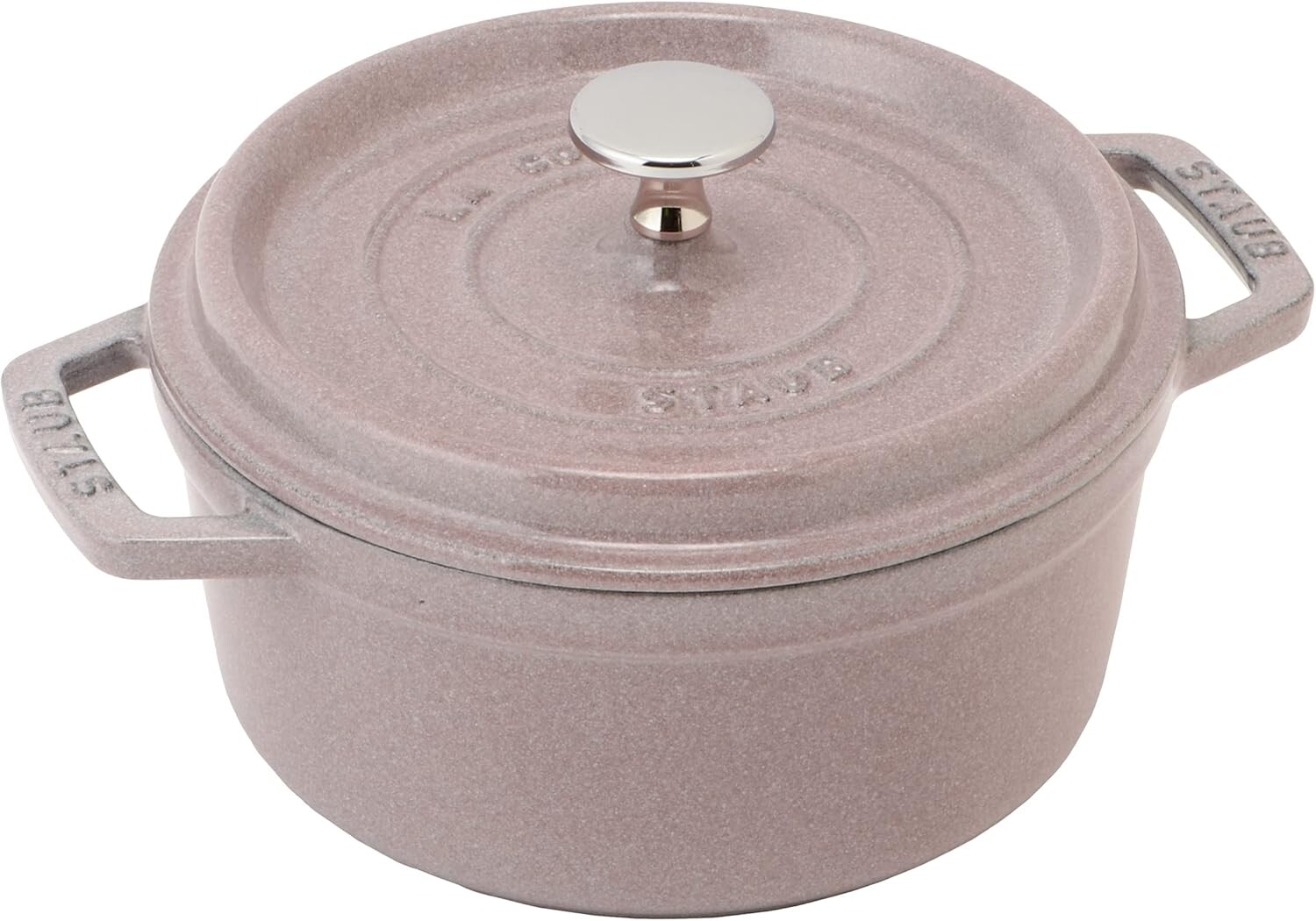 Staub La Cocotte Round 40508-860 Pico Cocotte Round Chiffon Rose, 7,1 дюйма (18 см), ручная чугунная кастрюля, индукционная, аутентичный японский продукт с серийным номером, Chiffon Rose
Staub La Cocotte Round 40508-860 Pico Cocotte Round Chiffon Rose, 7,1 дюйма (18 см), ручная чугунная кастрюля, индукционная, аутентичный японский продукт с серийным номером, Chiffon Rose