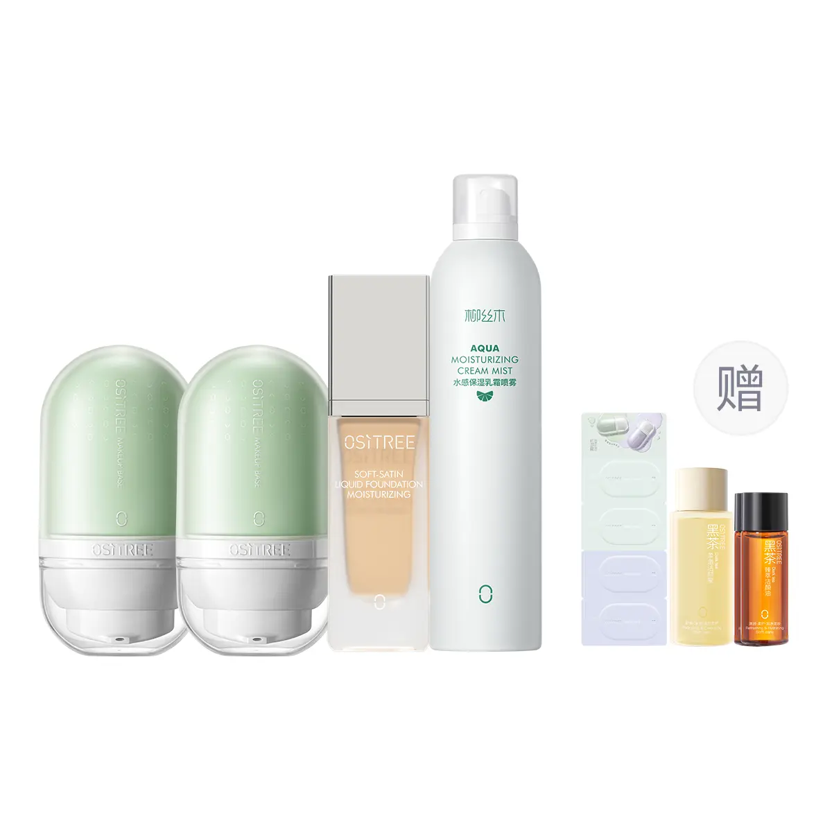 Ositree Набор тонального крема radiant water glow с натуральной кремовой текстурой, увлажняющий, осветляющий, маскирующий тон кожи, 32 г
Ositree Набор тонального крема radiant water glow с натуральной кремовой текстурой, увлажняющий, осветляющий, маскирующий тон кожи, 32 г