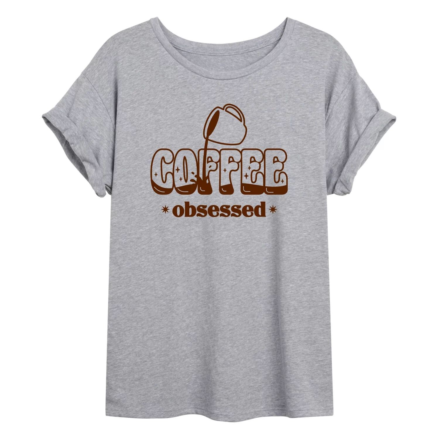 Футболка оверсайз с узором Coffee Obsessed Junior's Licensed Character
Футболка оверсайз с узором Coffee Obsessed Junior's Licensed Character