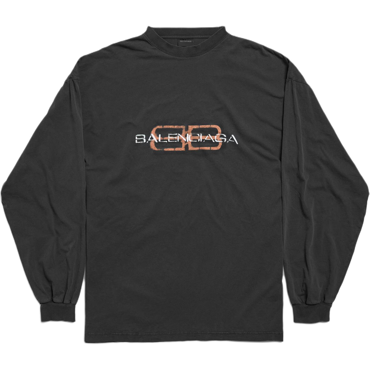 Bb Icon Stencil футболка Balenciaga, черный
Bb Icon Stencil футболка Balenciaga, черный