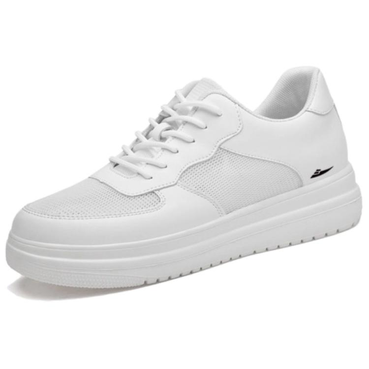 Kuding Дышащие низкие скейтерские кроссовки для увеличения роста мужские белые с сетчатым верхом, цвет White Breathable Mesh
Kuding Дышащие низкие скейтерские кроссовки для увеличения роста мужские белые с сетчатым верхом, цвет White Breathable Mesh