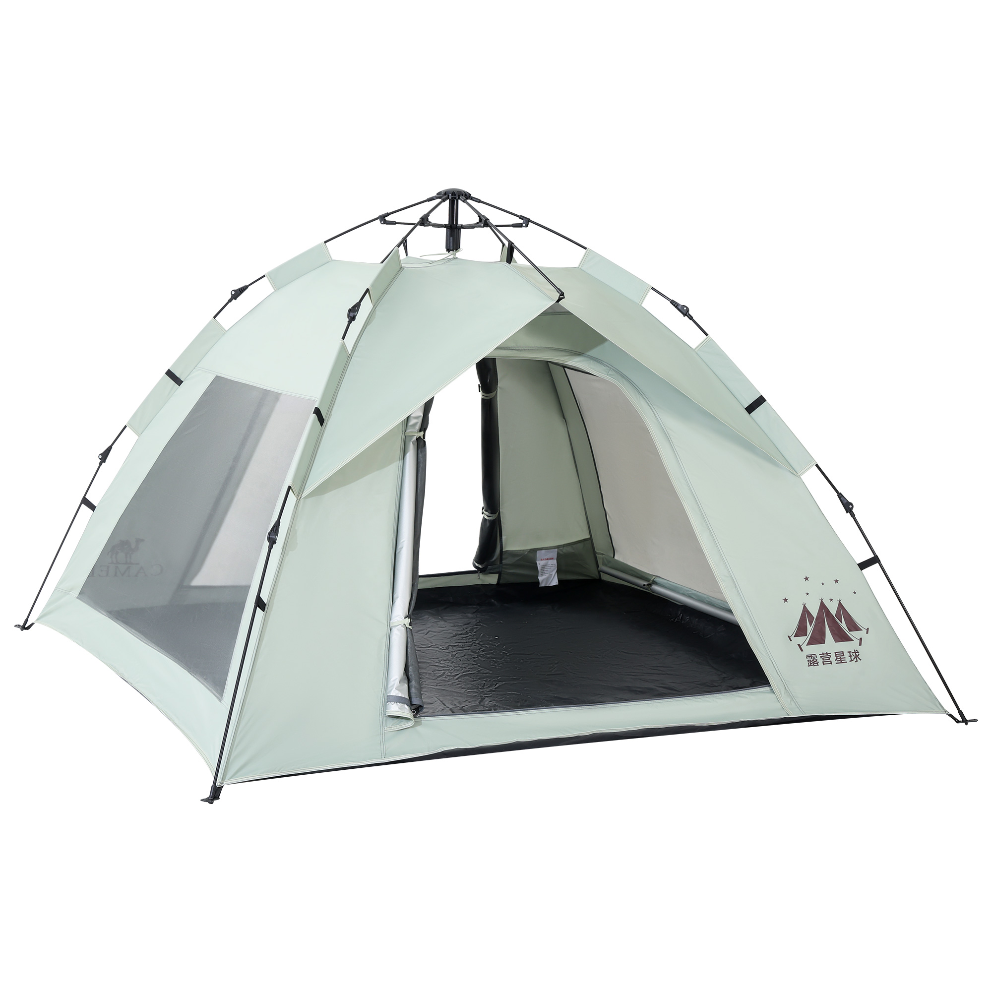 Палатка Cloud Sand для кемпинга на открытом воздухе складная портативная усиленная автоматическая раскладная тент CAMEL, Light Cyan
Палатка Cloud Sand для кемпинга на открытом воздухе складная портативная усиленная автоматическая раскладная тент CAMEL, Light Cyan