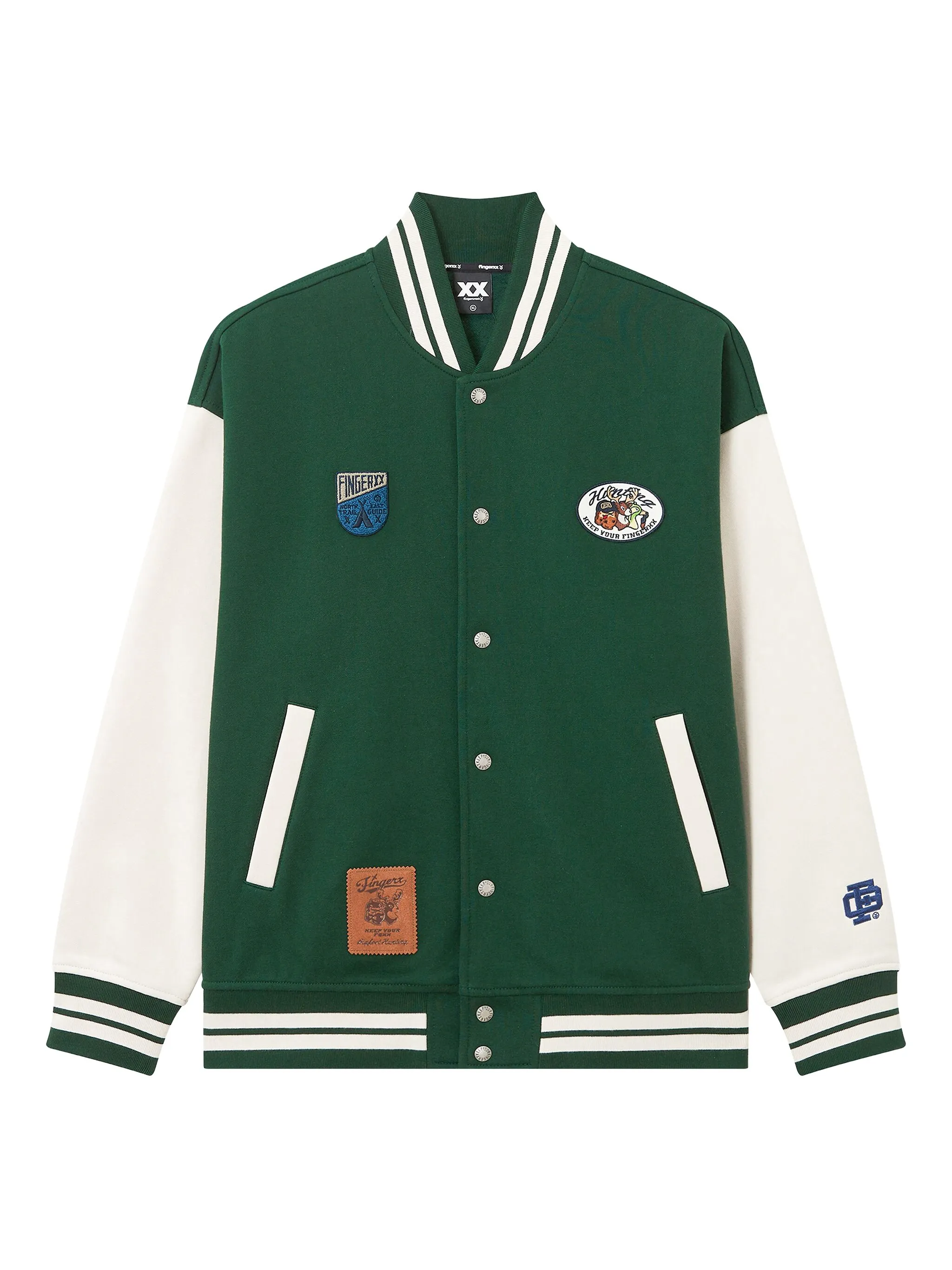 Жакет с аппликацией Fingercroxx, зеленый
Жакет с аппликацией Fingercroxx, зеленый