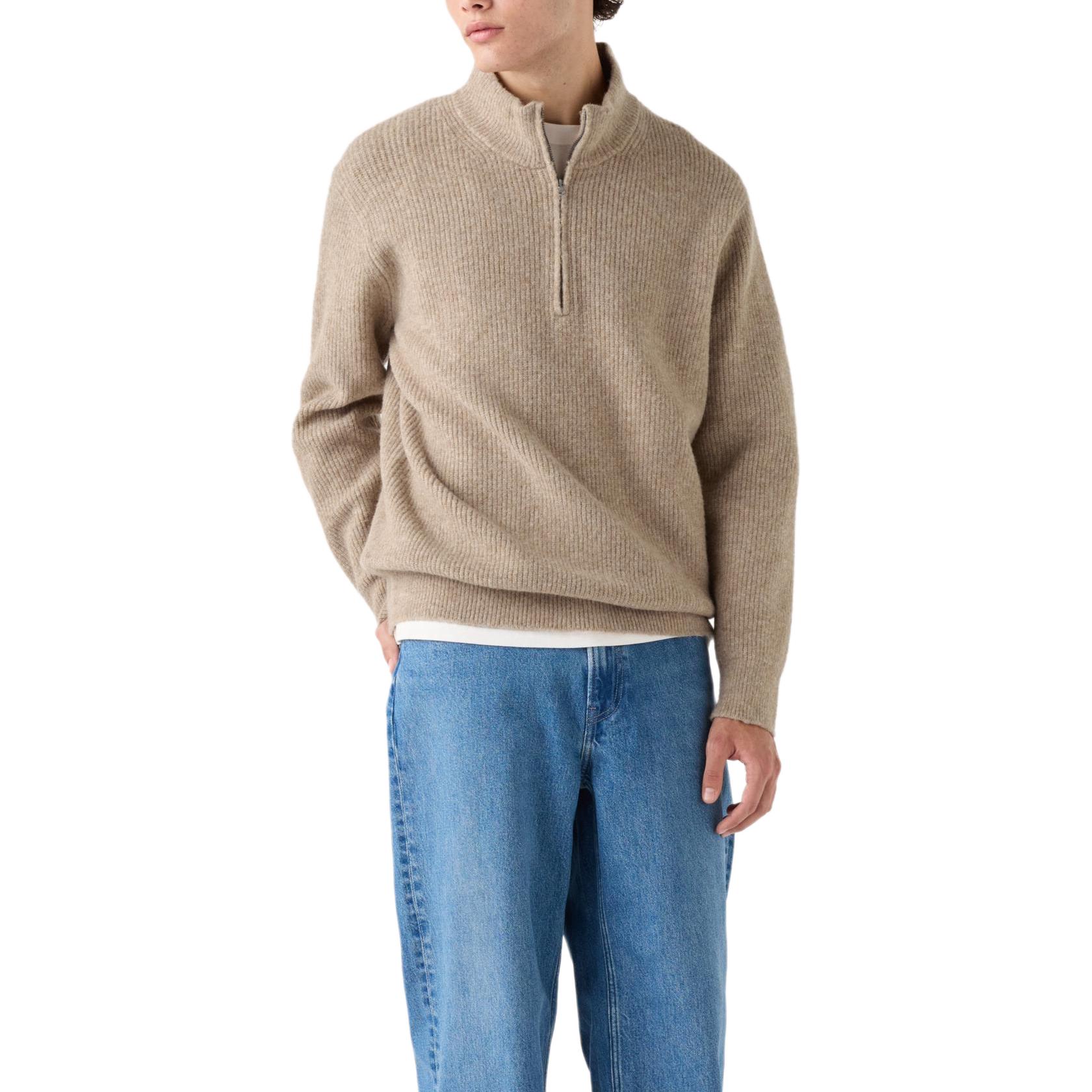 Свитер мужской тёмно-бежевый UNIQLO
Свитер мужской тёмно-бежевый UNIQLO