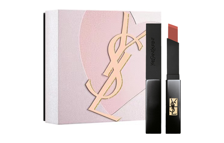 SAINT LAURENT Ограниченная серия наборов для макияжа Small Gold Bar с черными полосками, легко наносить
SAINT LAURENT Ограниченная серия наборов для макияжа Small Gold Bar с черными полосками, легко наносить