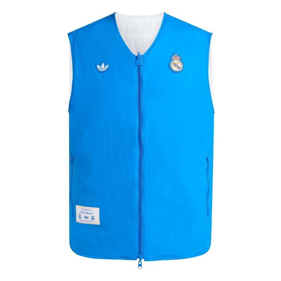 Жилет ADIDAS ORIGINALS Real Madrid Terrace Icons, Blue/Sky blue 
Жилет ADIDAS ORIGINALS Real Madrid Terrace Icons, Blue/Sky blue