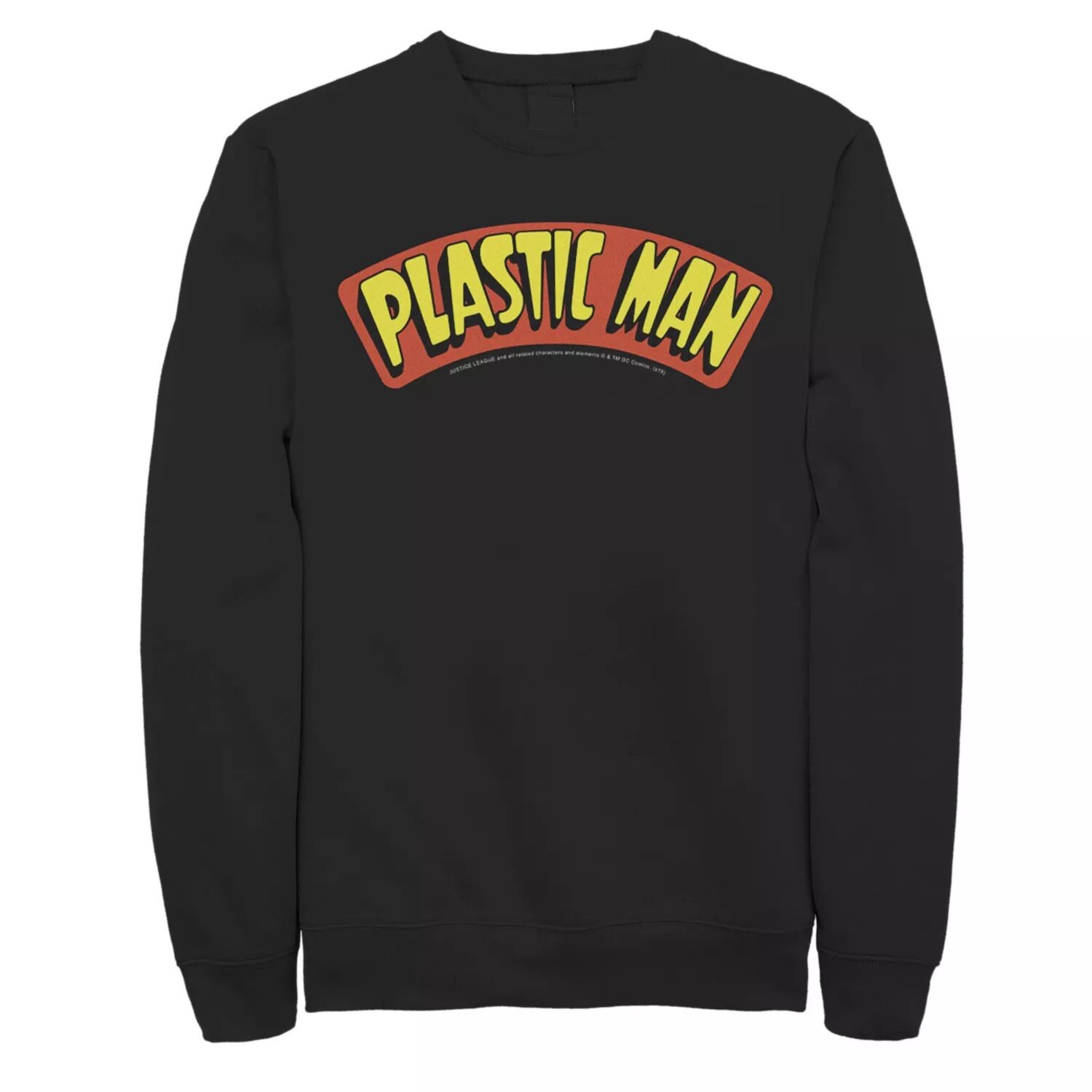 Мужской свитшот с плакатом и логотипом Plastic Man, Black DC Comics, черный
Мужской свитшот с плакатом и логотипом Plastic Man, Black DC Comics, черный