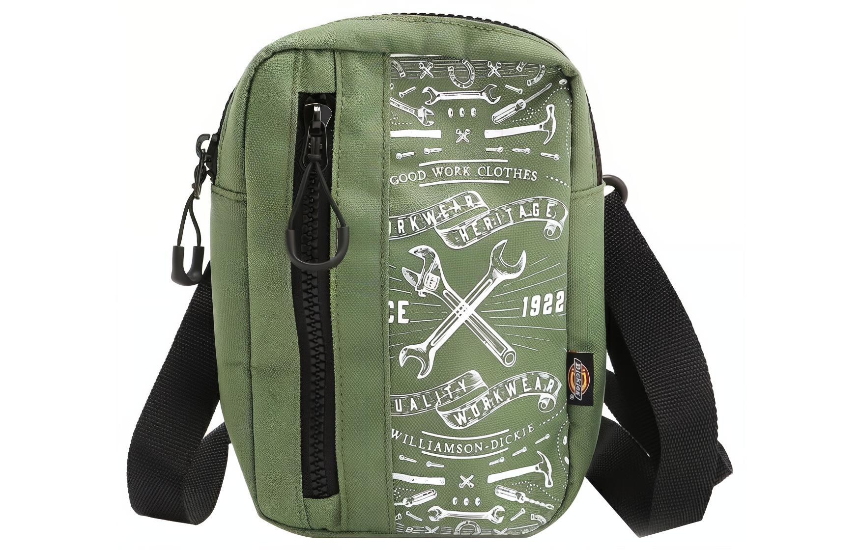 Полиэстеровая кроссбоди сумка через плечо обычная унисекс зеленая Dickies
Полиэстеровая кроссбоди сумка через плечо обычная унисекс зеленая Dickies