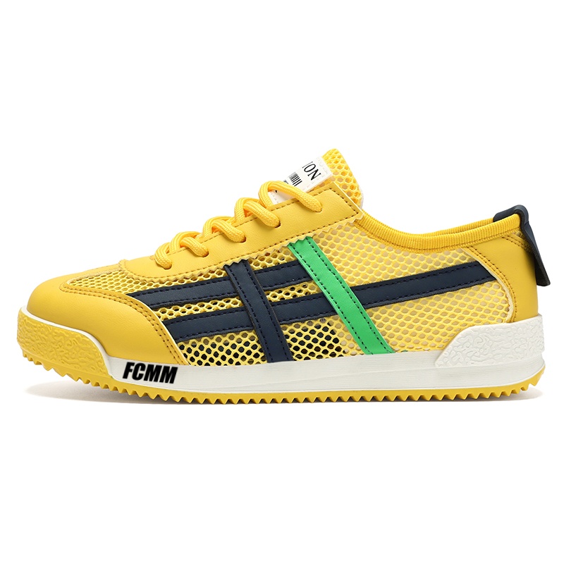 Противоскользящая и дышащая повседневная обувь для детей FCMM, желтый 
Противоскользящая и дышащая повседневная обувь для детей FCMM, желтый