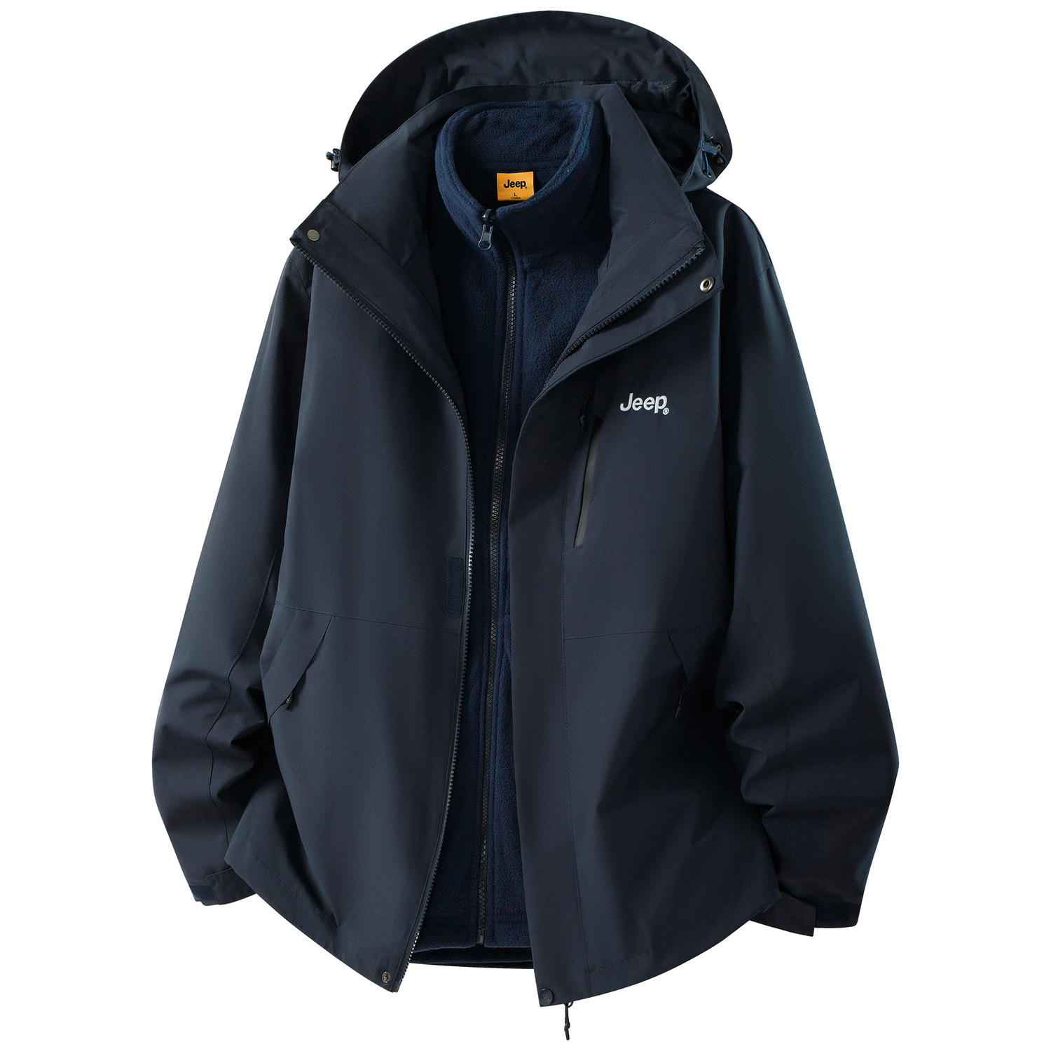 Jeep Куртка из коллекции Leisure Unisex, Dark Blue (084 3-in-1)
Jeep Куртка из коллекции Leisure Unisex, Dark Blue (084 3-in-1)