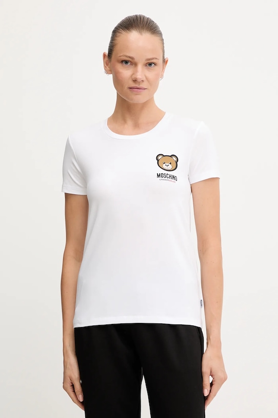 Футболка Moschino Underwear, бежевый
Футболка Moschino Underwear, бежевый