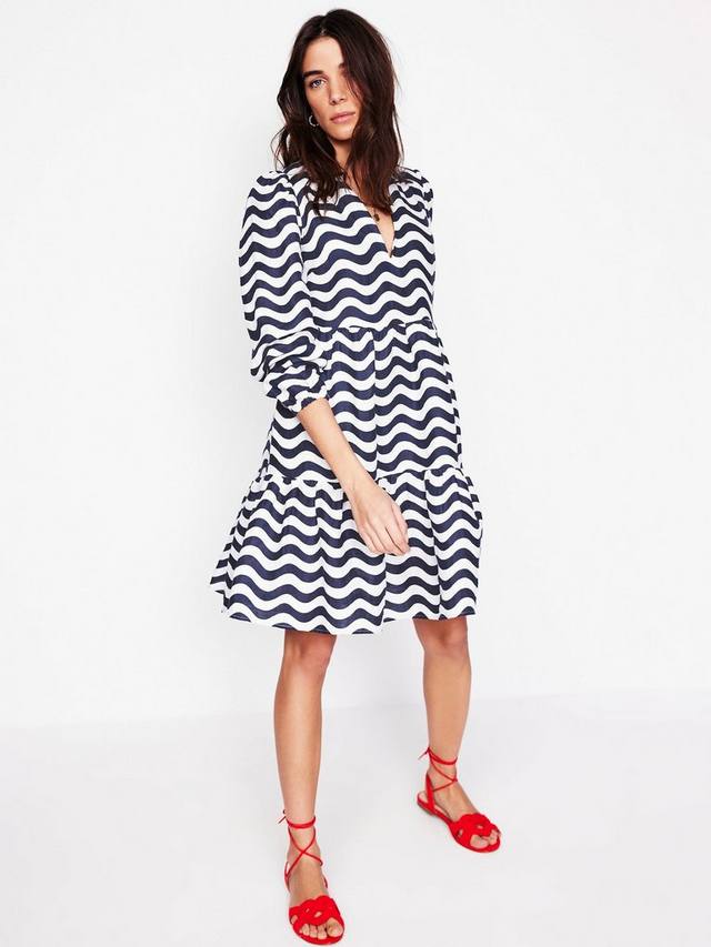 Мини-платье из чистого льна в полоску от эсме Boden, темно-синий/разноцветный
Мини-платье из чистого льна в полоску от эсме Boden, темно-синий/разноцветный