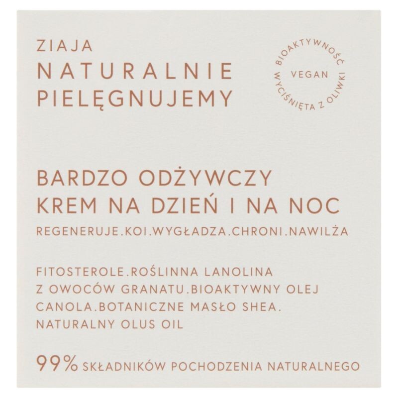 Ziaja Naturalnie Pielęgnujemy крем для лица, 50 ml
Ziaja Naturalnie Pielęgnujemy крем для лица, 50 ml