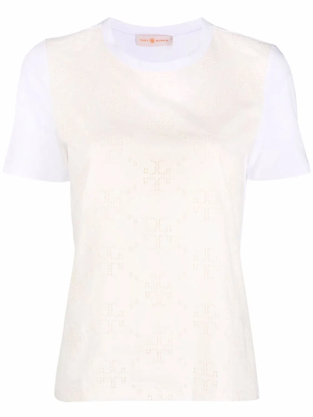 Футболка с монограммой Tory Burch, нейтральный
Футболка с монограммой Tory Burch, нейтральный