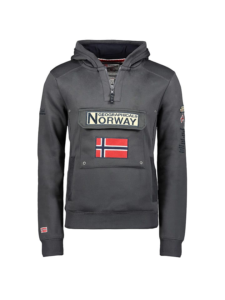 Толстовка Gymclass цвета антрацит Geographical Norway
Толстовка Gymclass цвета антрацит Geographical Norway
