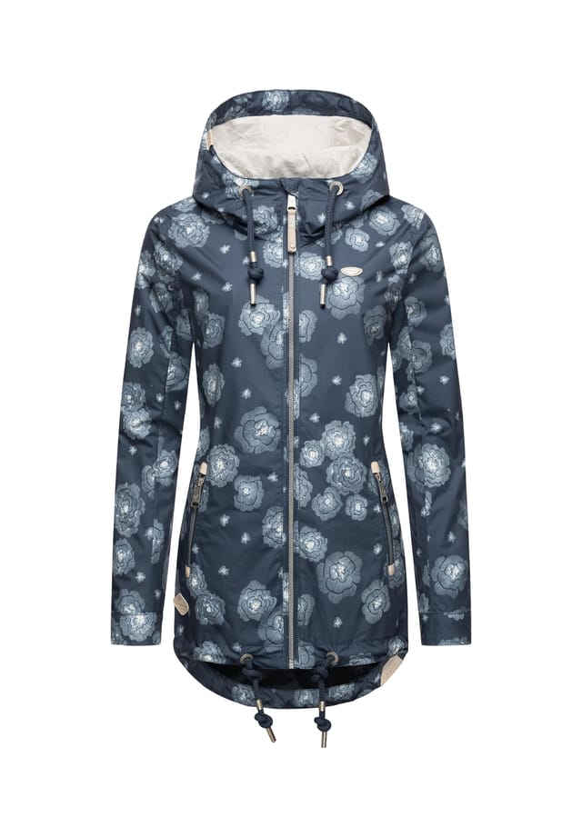 Переходная куртка Zuzka с цветочным принтом Ragwear, синий
Переходная куртка Zuzka с цветочным принтом Ragwear, синий