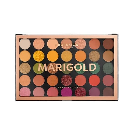 Палитра из 35 теней для век Profusion, Marigold Eyeshadow Palette 
Палитра из 35 теней для век Profusion, Marigold Eyeshadow Palette