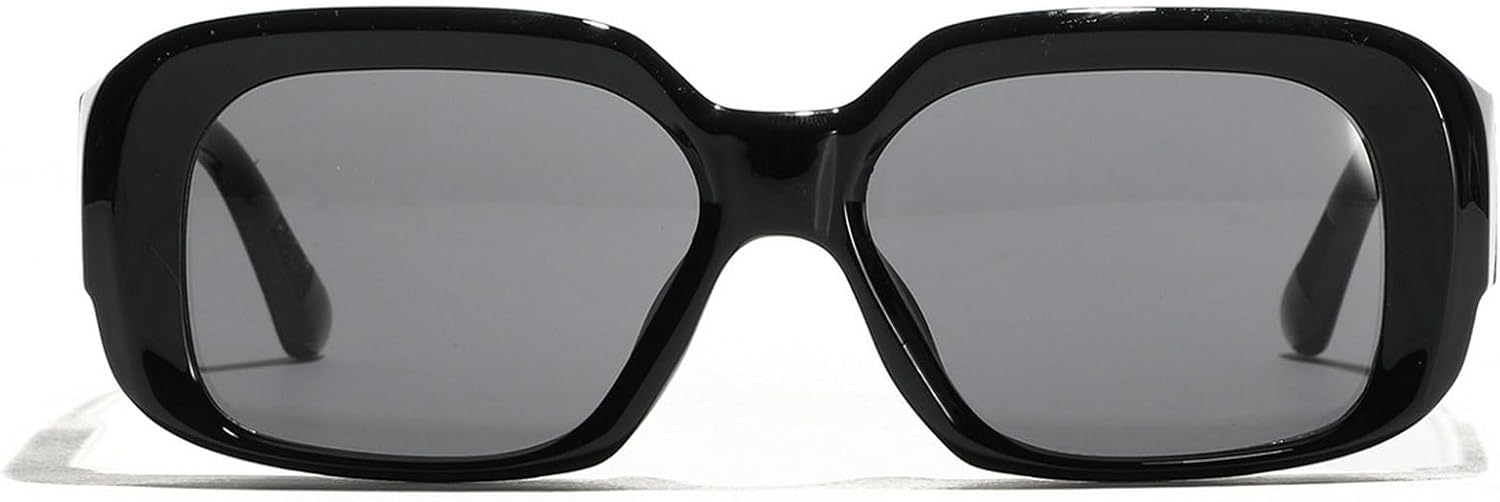 Ретро квадратные солнцезащитные очки для женщин, модные градиентные очки с защитой от УФ-излучения UV400, модные мужские солнцезащитные очки с заклепками, зеленые и черные солнцезащитные очки mincl, Black
Ретро квадратные солнцезащитные очки для женщин, модные градиентные очки с защитой от УФ-излучения UV400, модные мужские солнцезащитные очки с заклепками, зеленые и черные солнцезащитные очки mincl, Black