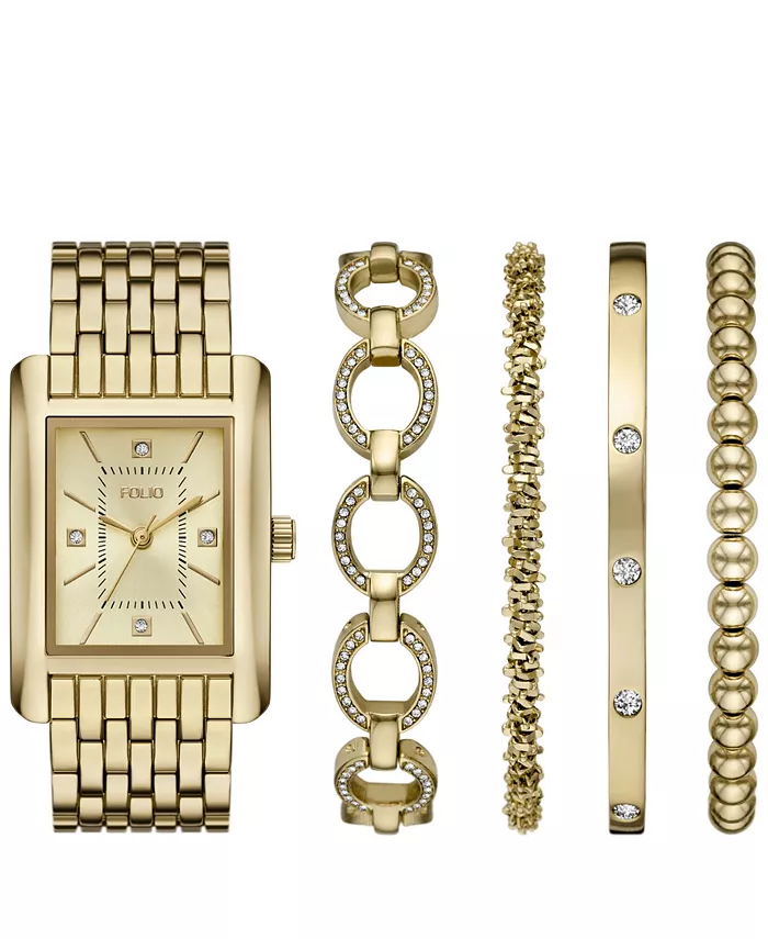 Женские часы Quartz с тремя стрелками из золотого сплава, 36мм Folio
Женские часы Quartz с тремя стрелками из золотого сплава, 36мм Folio