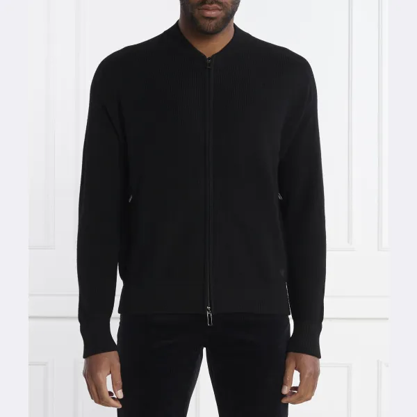 Шерстяной свитер обычного кроя Emporio Armani, черный
Шерстяной свитер обычного кроя Emporio Armani, черный