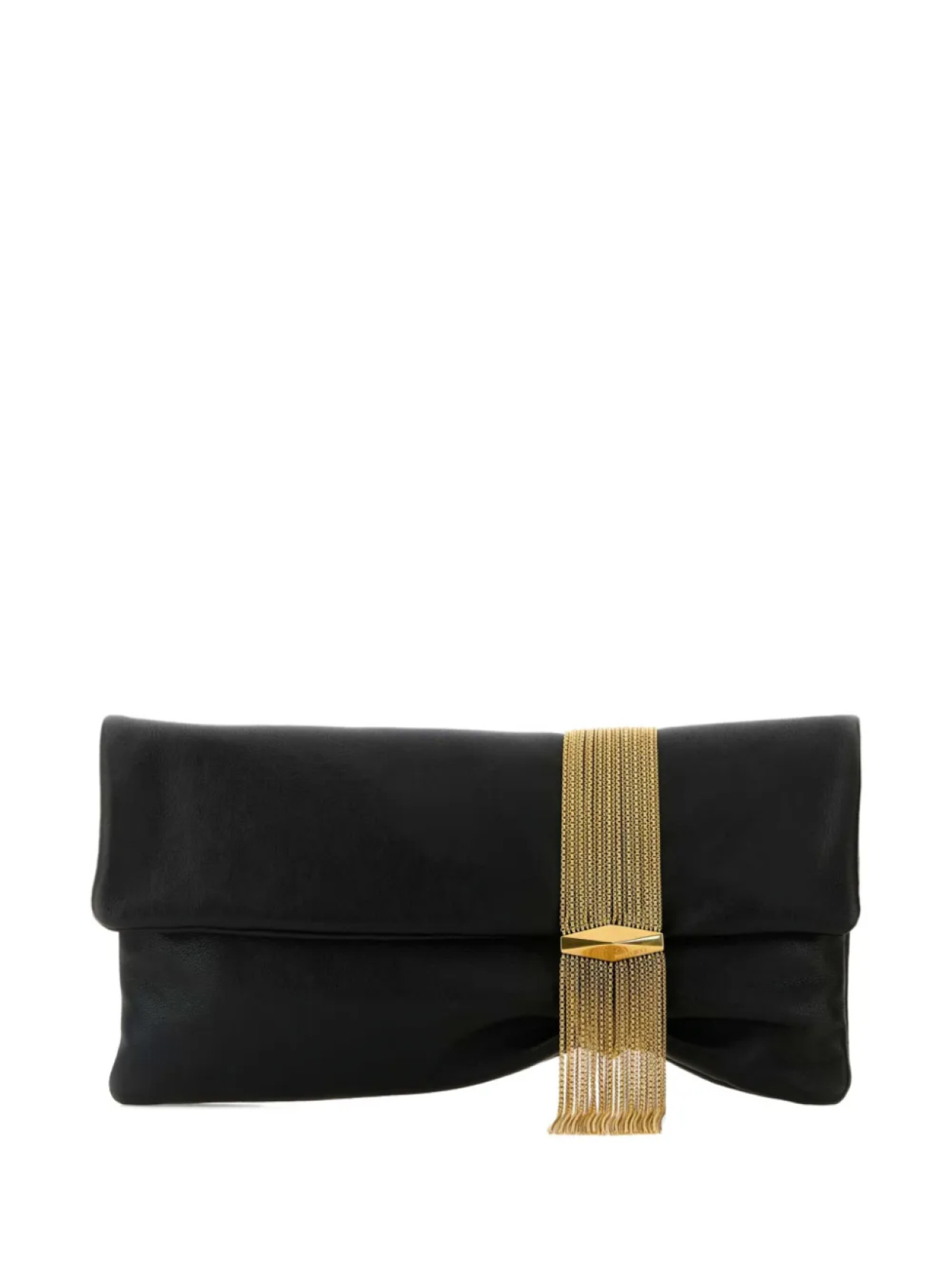 Кожаный клатч Zandra с цепочкой Jimmy Choo, черный
Кожаный клатч Zandra с цепочкой Jimmy Choo, черный