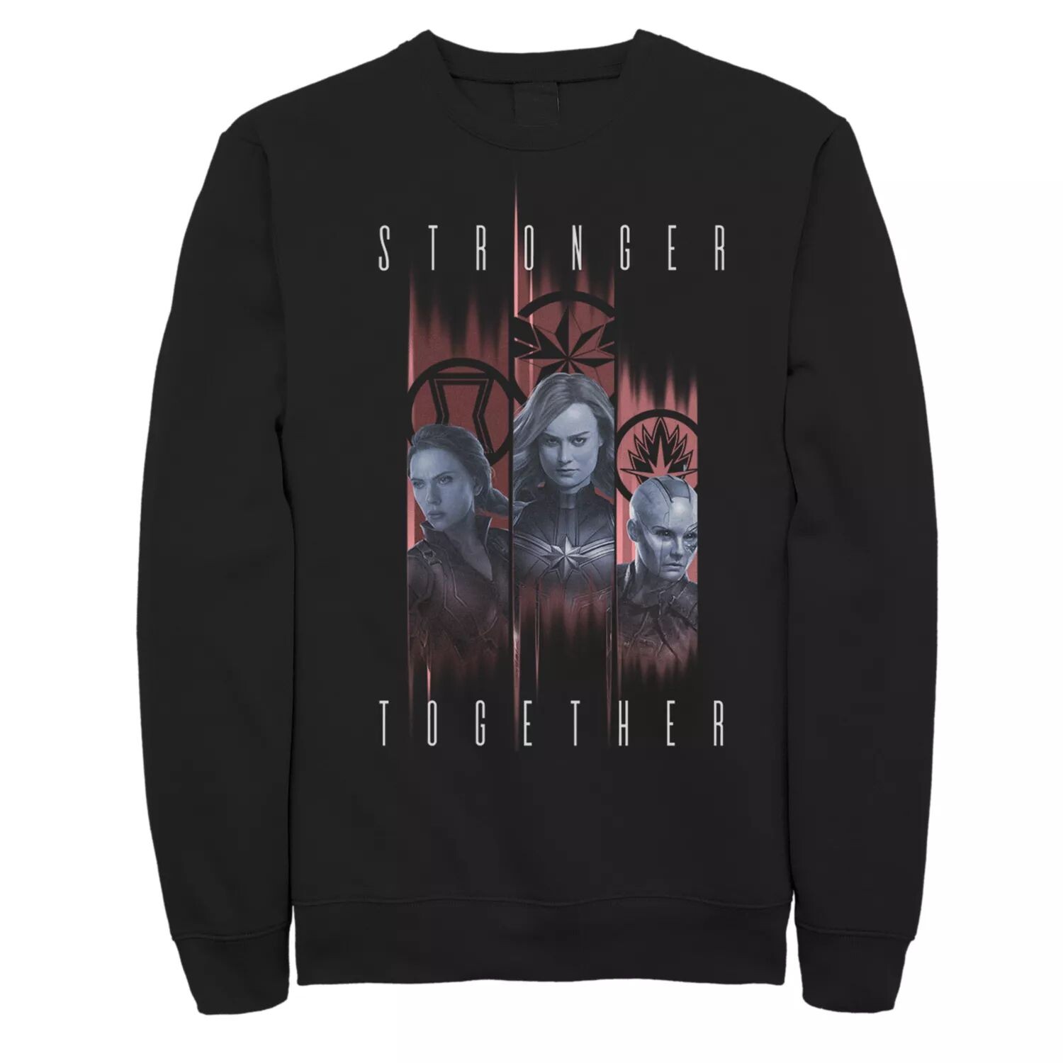 Мужской пуловер Avengers Endgame Stronger Trio Licensed Character, черный
Мужской пуловер Avengers Endgame Stronger Trio Licensed Character, черный