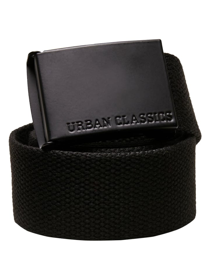 Ремень Urban Classics, черный
Ремень Urban Classics, черный