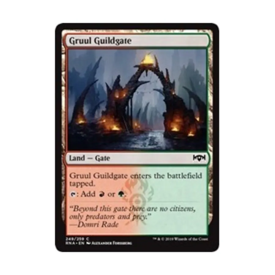 CCG Врата Гильдии Груулов (249) (С), MTG - Ravnica Allegiance
CCG Врата Гильдии Груулов (249) (С), MTG - Ravnica Allegiance