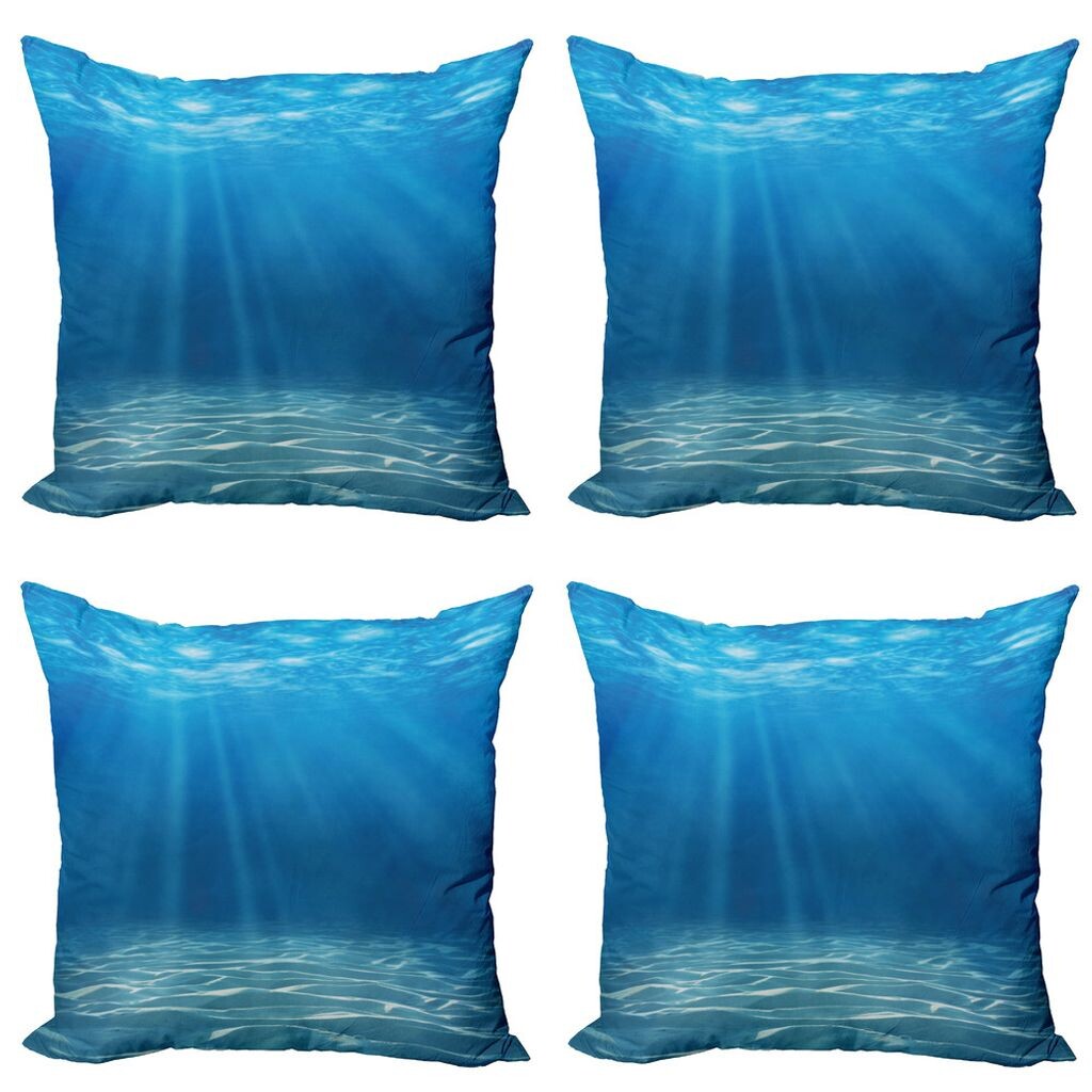 ABAKUHAUS Ocean Набор чехлов для подушек (4 предмета), Underwater Wilderness, современная двусторонняя цифровая печать, 60 x 60 см, синий бирюзовый
ABAKUHAUS Ocean Набор чехлов для подушек (4 предмета), Underwater Wilderness, современная двусторонняя цифровая печать, 60 x 60 см, синий бирюзовый