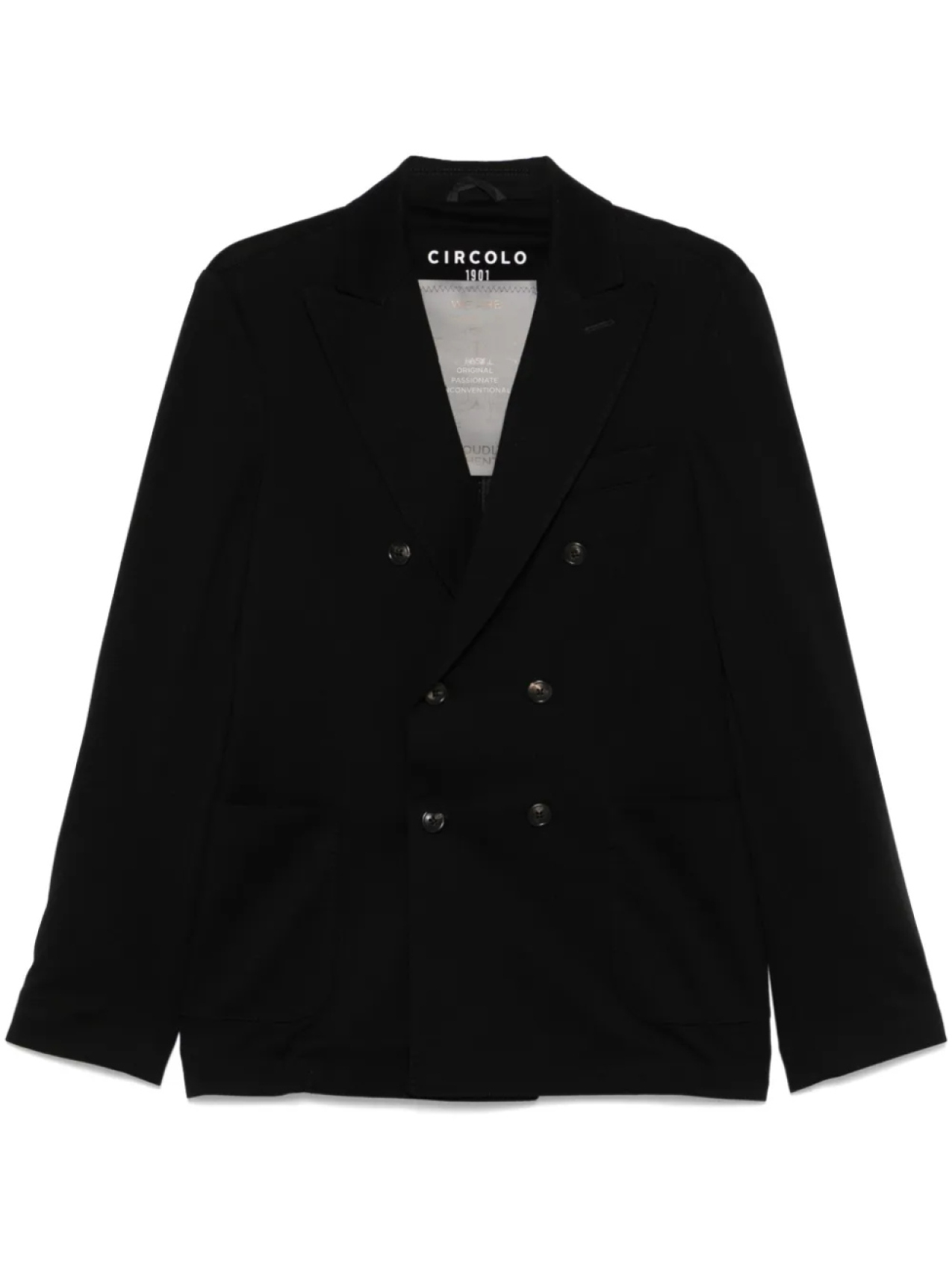 Пиджак пике Circolo 1901, черный
Пиджак пике Circolo 1901, черный
